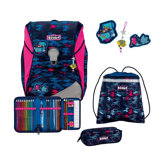 Scout Alpha Set di borse per la scuola 4 pezzi