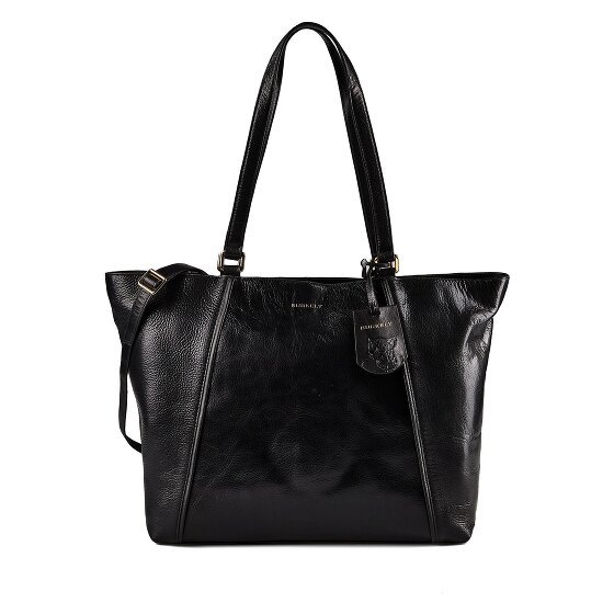 Burkely Fine Florence Borsa shopper Vera Pelle 37 cm Vano porta PC
