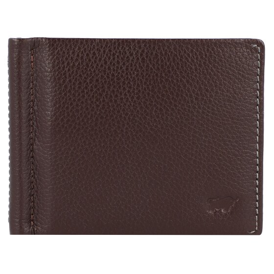 Braun Büffel Portafoglio Prato RFID in pelle 11 cm