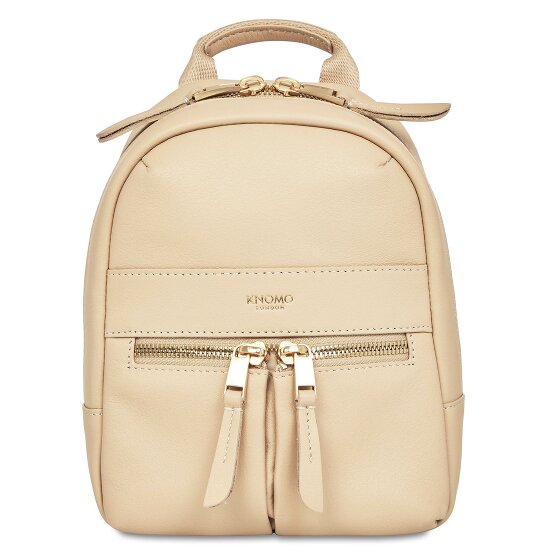 Knomo Mayfair Luxe Beauchamp XXS City Zaino RFID in pelle 20 cm