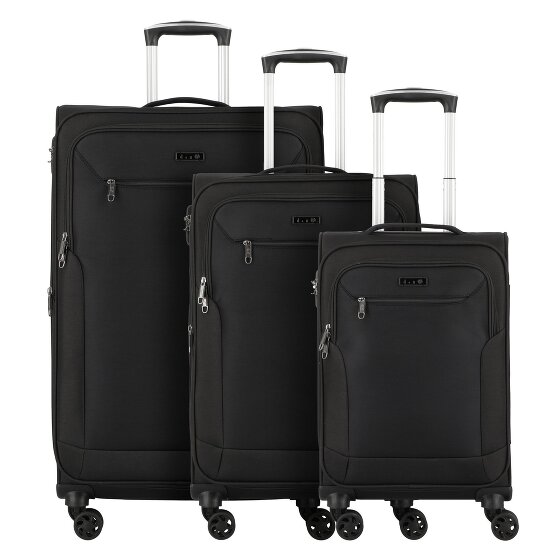 d&n Travel Line 6804 Set di valigie a 4 ruote 3 pz.