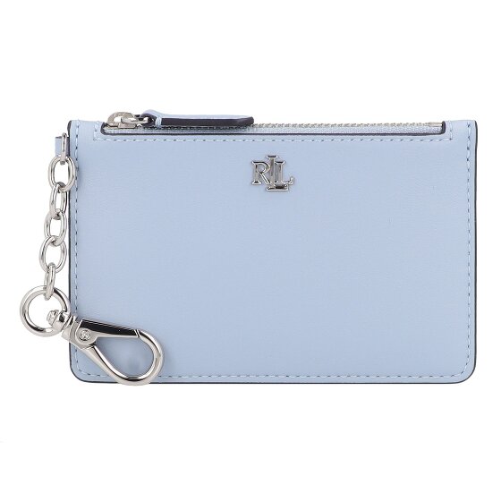 Lauren Ralph Lauren Zip Card Portafoglio chiave Vera Pelle 13 cm