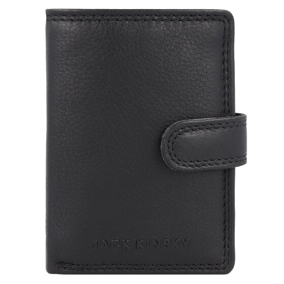 Jack Kinsky Brisbane Portafoglio Protezione RFID Pelle 7.5 cm