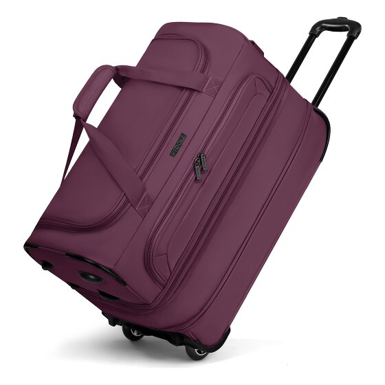 Redolz Duffle Essentials Borsa da viaggio a 2 ruote 55 cm M con patta di espansione