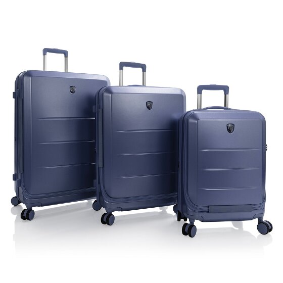 Heys EZ Fashion 4 ruote Set di valigie 3 pezzi con piega di espansione