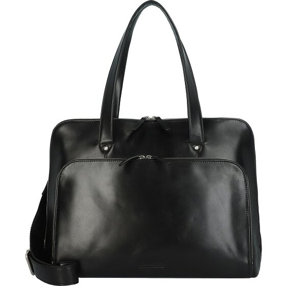Leonhard Heyden Cambridge Borsa a tracolla in pelle 41 cm Scomparto per laptop