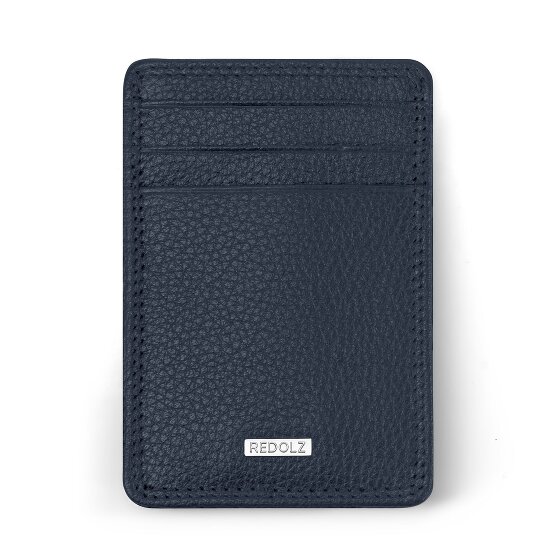 Redolz Porta carte di credito RFID in pelle Essentials da 7 cm con fermasoldi