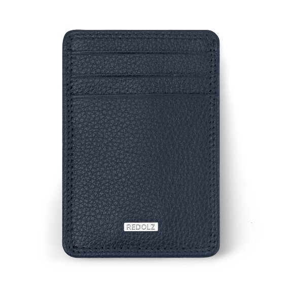 Redolz Porta carte di credito RFID in pelle Essentials da 7 cm con fermasoldi