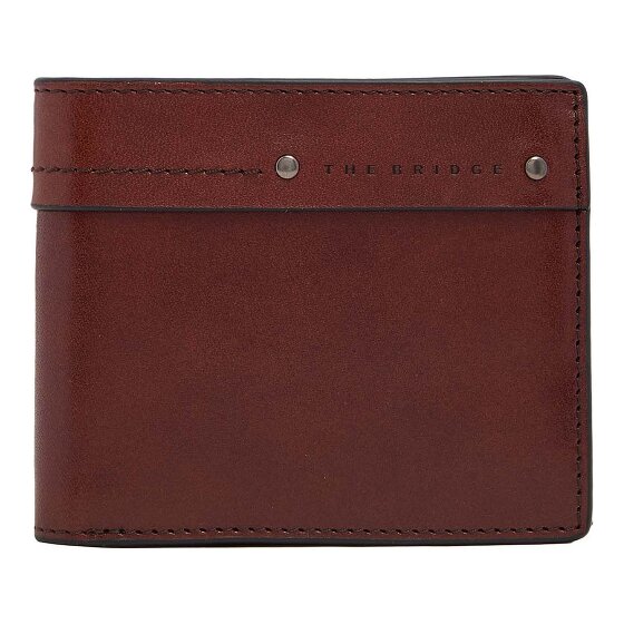The Bridge Ludovico Portafoglio Protezione RFID Vera Pelle 11 cm
