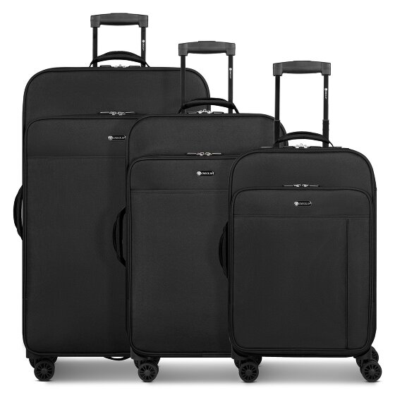 Check.In Sevilla 2.0 4 ruote Set di valigie 3 pezzi