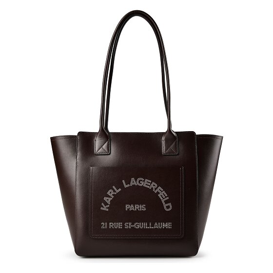 Karl Lagerfeld Daily Borsa a spalla Vera Pelle 36 cm