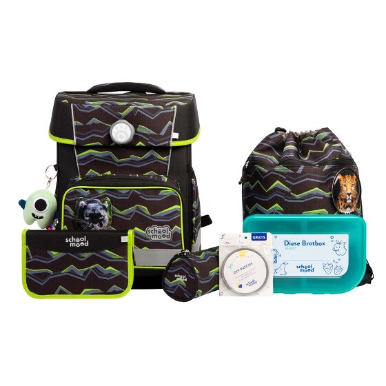 School-Mood Champion Pro Set di borse per la scuola 7 pezzi
