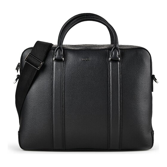 Boss Derwil Valigetta Vera Pelle 38 cm Vano porta PC