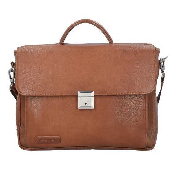 Plevier Serie 400 Cartella in pelle 40 cm Scomparto per laptop