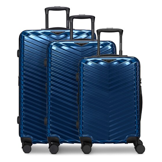 Redolz Essentials 18 4 ruote Set di valigie 3 pezzi con piega di espansione