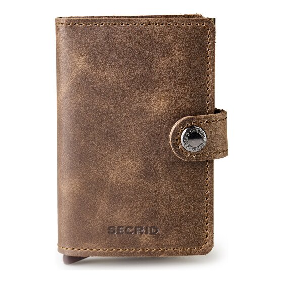 Secrid Miniwallet Vintage Custodia per carte di credito Portafoglio RFID in pelle 6,5 cm