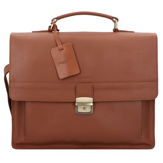 Burkely Cartella Scott vintage in pelle 38 cm