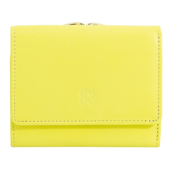 DuDu Corsica Portafoglio Protezione RFID Vera Pelle 11 cm