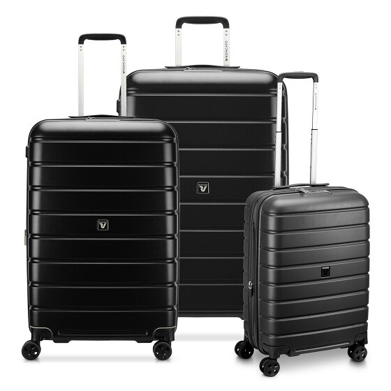 Roncato Relife 4 ruote Set di valigie 3 pezzi con piega di espansione