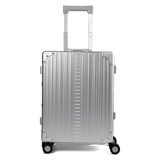 Aleon Trolley cabina Traveler Domestic a 4 ruote in Alluminio, 55 cm