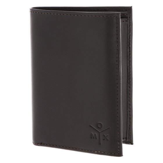 oxmox Leather Portafoglio Protezione RFID Vera Pelle 10 cm