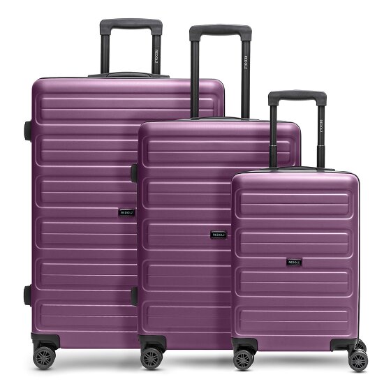 Redolz Essentials 08 3-SET 4 ruote Set di valigie 3 pezzi