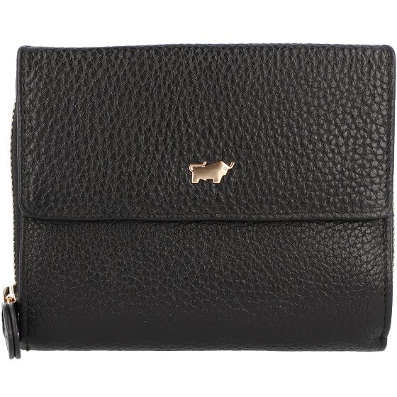 Braun Büffel Asti Portafoglio RFID in pelle 12 cm