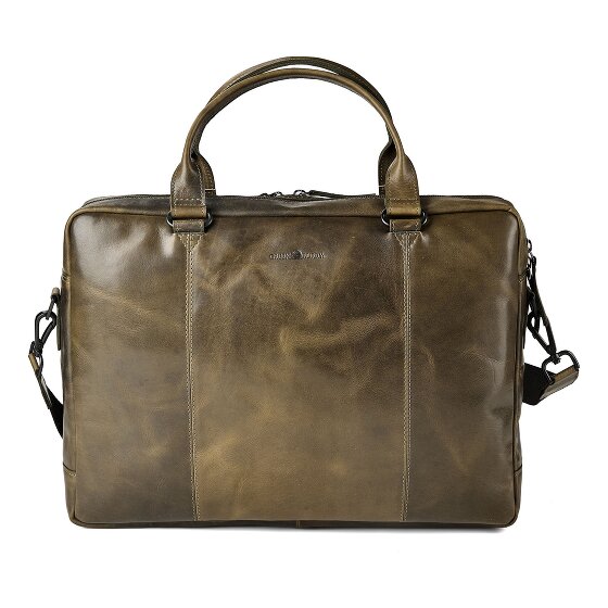 Greenburry Newport Valigetta Pelle 43 cm Scomparto per laptop