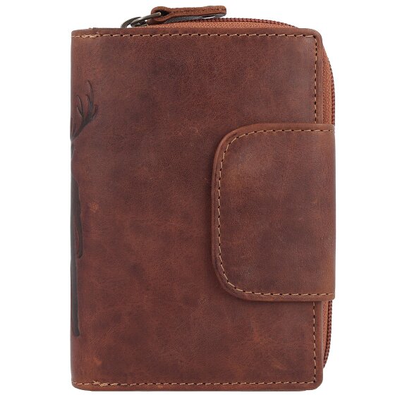 Jack Kinsky Monterey Portafoglio Protezione RFID Pelle 10 cm