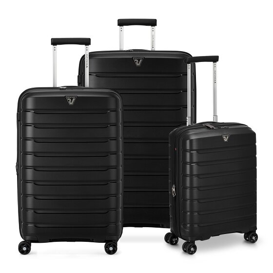 Roncato B-Flying Move 4 ruote Set di valigie 3 pezzi con piega di espansione