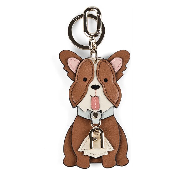 Furla Corgi Portachiavi Vera Pelle 5 cm