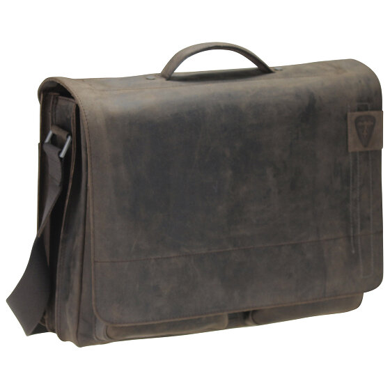Strellson Richmond Messenger BriefBag XL in pelle 41 cm Laptop Compartment Strellson Richmond Messenger BriefBag XL in pelle 41 cm Laptop Compartment