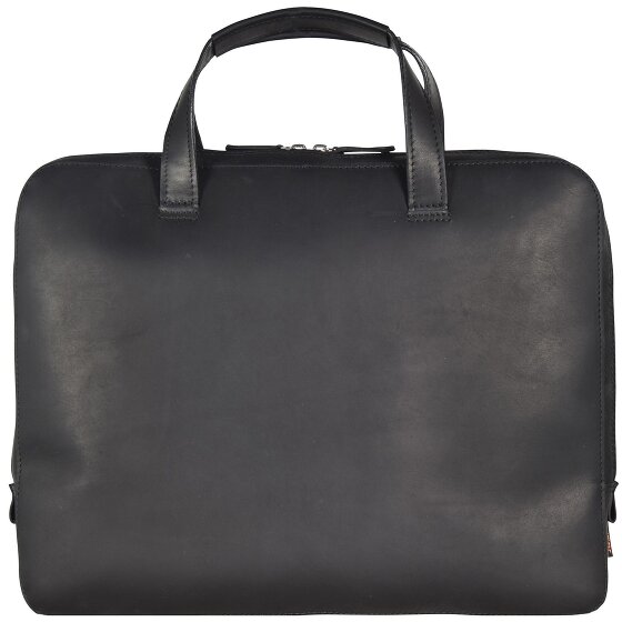 Jost Futura Valigetta Vera Pelle 38 cm Vano porta PC