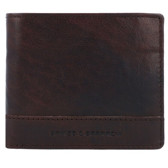 Spikes & Sparrow Portafoglio RFID in pelle 11 cm