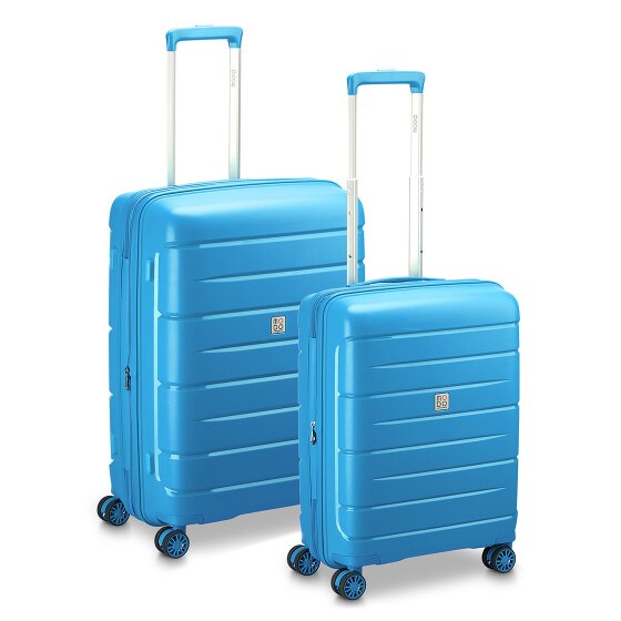 MODO by Roncato Starlight 3.0 4 ruote Set di valigie 2 pezzi con piega di espansione