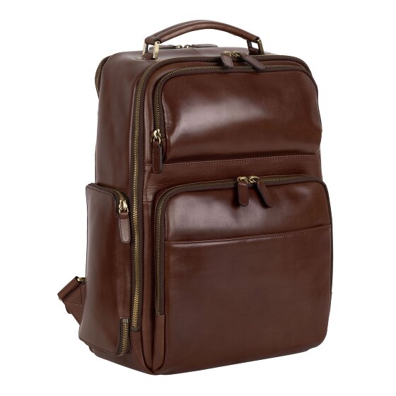 Leonhard Heyden Cambridge Zaino in pelle 42 cm Scomparto per laptop