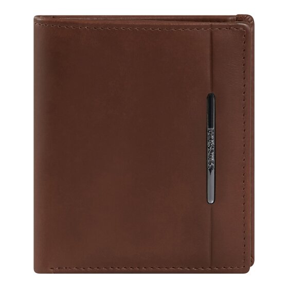 Samsonite Eluxe Veg Portafoglio Protezione RFID Vera Pelle 8.5 cm