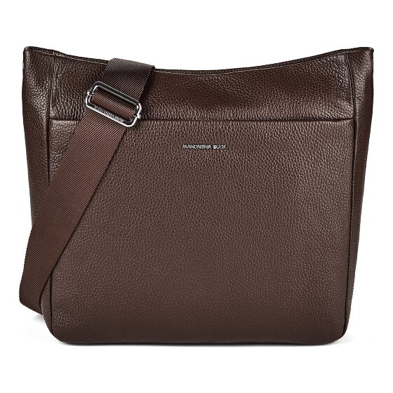 Mandarina Duck Mellow Leather Borsa a tracolla Vera Pelle 30 cm