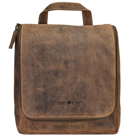 Greenburry Vintage Borsa da toilette Pelle 22 cm