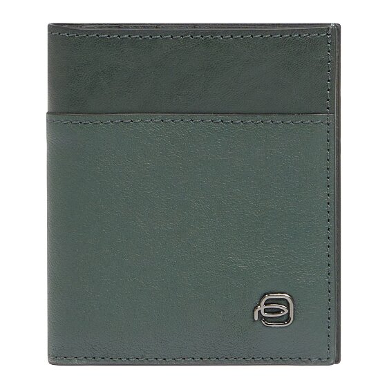 Piquadro Black Square Custodia per carta di credito Protezione RFID Pelle 9 cm