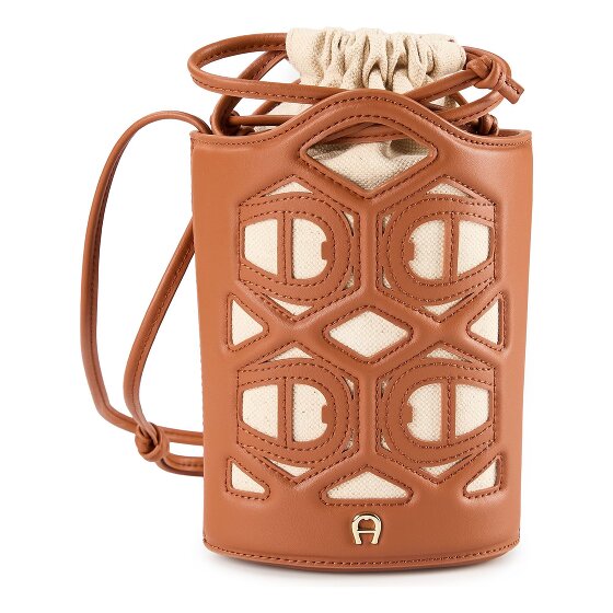 AIGNER Azzura Mini Borsa Borsa a tracolla Vera Pelle 12 cm