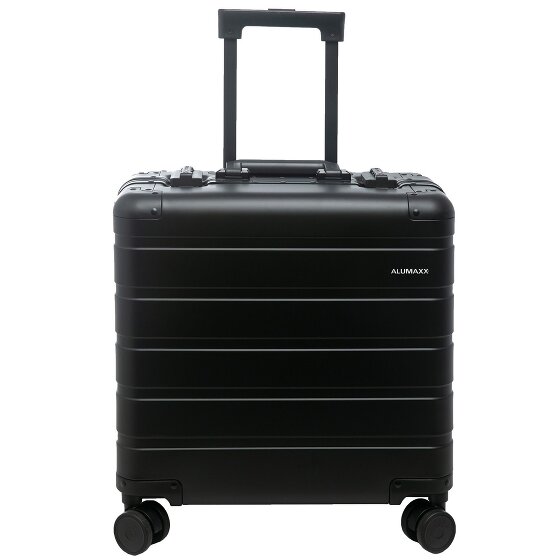 Alumaxx Trolley pilota Gravity a 4 ruote in alluminio, 44 cm, con scomparto per laptop