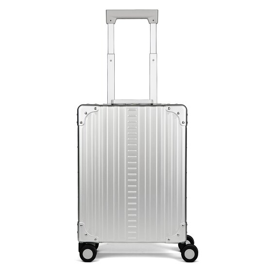 Aleon Trolley cabina Business a 4 ruote in Alluminio, 50 cm, con scomparto per laptop