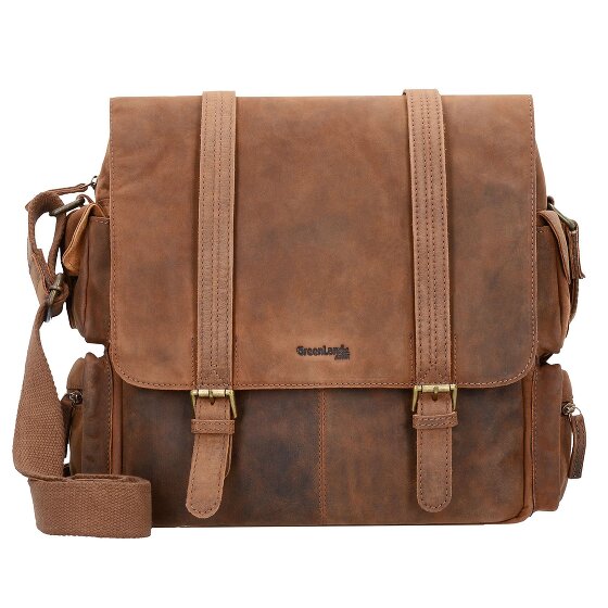 Greenland Nature Montenegro Messenger in pelle 31 cm Scomparto per laptop