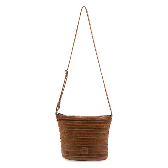 FredsBruder Riffelinchen Borsa a tracolla Vera Pelle 23 cm