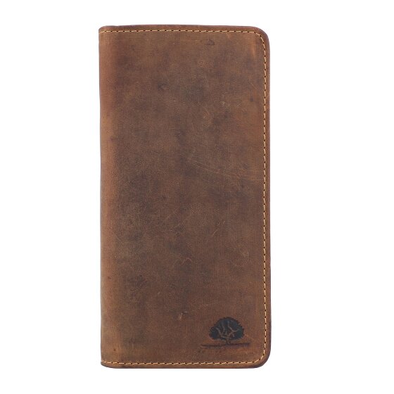 Greenburry Portamatite vintage in pelle 8,5 cm