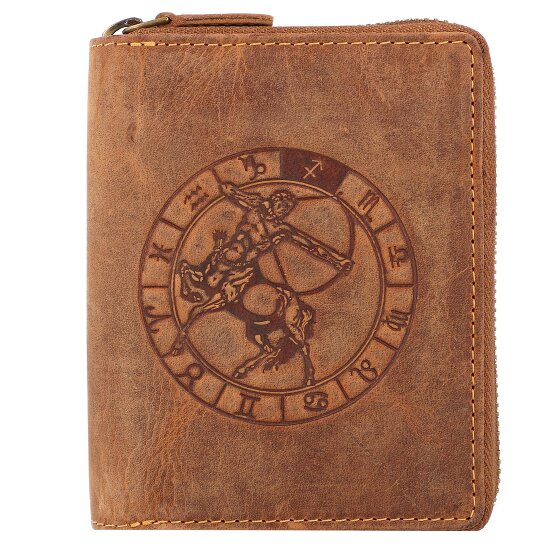 Greenburry Portafoglio Zodiaco Vintage in pelle 10 cm