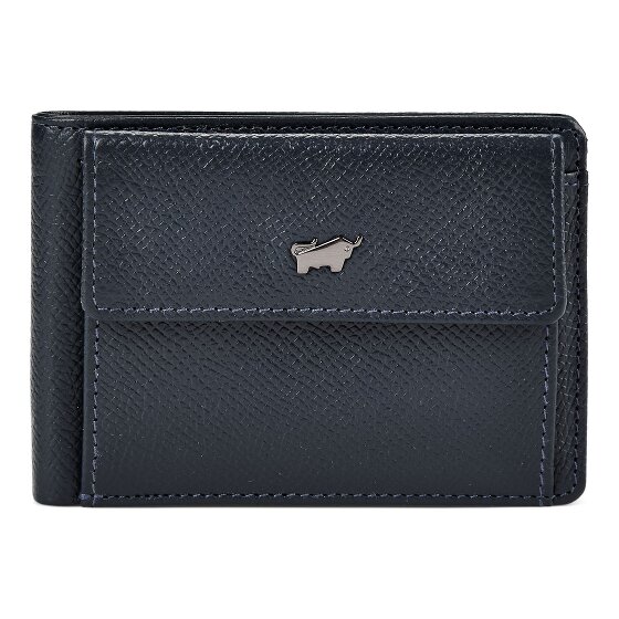 Braun Büffel Robin Portafoglio Protezione RFID Vera Pelle 10.5 cm