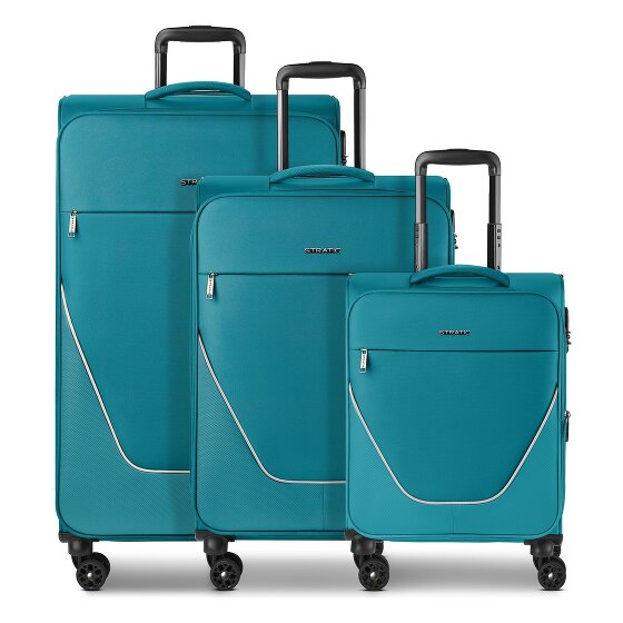 Stratic taska 4 ruote Set di valigie 3 pezzi espandibile