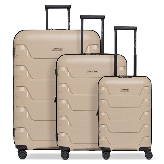 Smartbox Edition 01 4 ruote Set di valigie 3 pezzi con piega di espansione